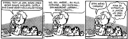 Garfield 22 – Bradami vzhůru, ukázka.